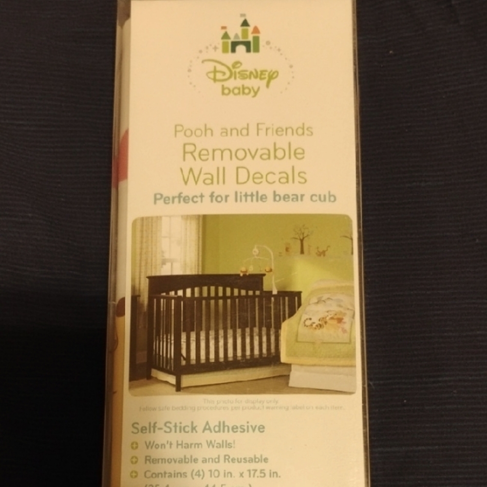Disney Baby Pooh and Friends Removable Wall Decals
